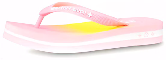 Buy LOUIS VUITTON Arcade 露趾套腳 時尚涼拖 女款 粉紅色