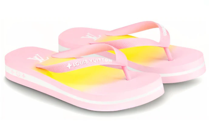 (W) Louis Vuitton Arcade Flat Mule ''Rosa'' 1A8T58 Lookbook (W) Louis Vuitton Arcade Flat Mule ''Rosa'' 1A8T58