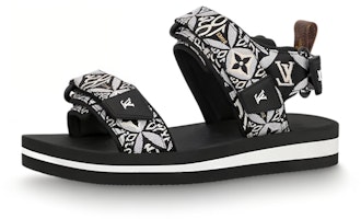 (Women) Louis Vuitton Arcade Flat Sandal 'Black' 1A8UM9 (Women) Louis Vuitton Arcade Flat Sandal 'Black' 1A8UM9