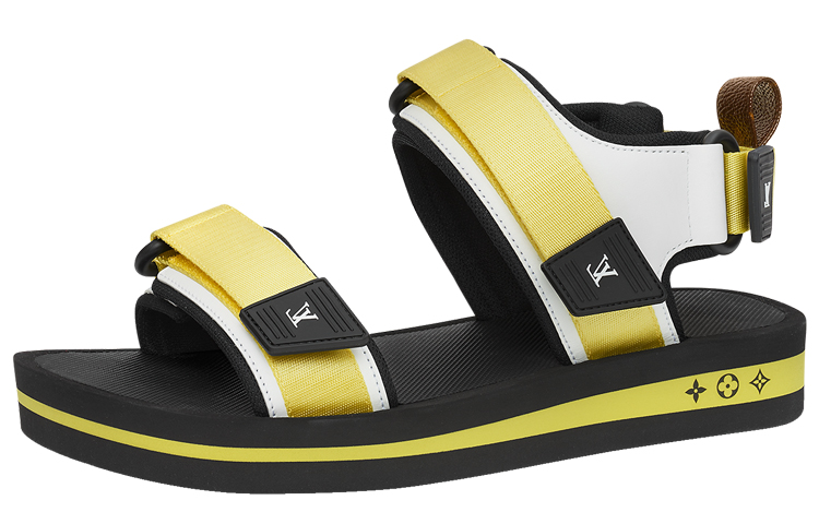 (Women) Louis Vuitton Arcade Sandals 'Yellow' 1A8GKE