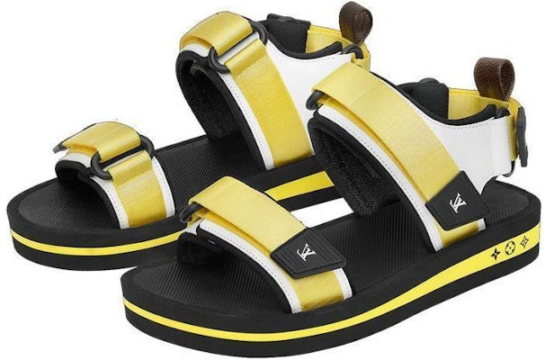 (W) 루이비통 아케이드 샌들 (옐로우) 1A8GKE Lookbook (W) 루이비통 아케이드 샌들 (옐로우) 1A8GKE