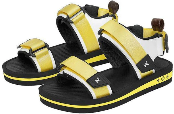 (Women) Louis Vuitton Arcade Sandals 'Yellow' 1A8GKE Lookbook (Women) Louis Vuitton Arcade Sandals 'Yellow' 1A8GKE
