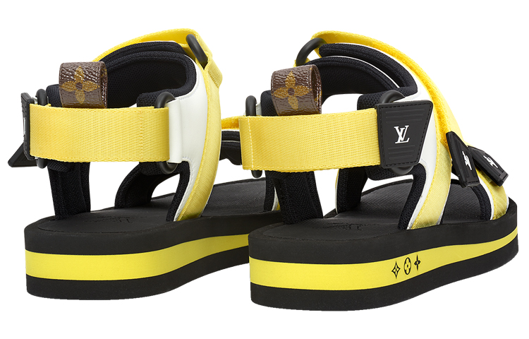 Purchase (Women) Louis Vuitton Arcade Sandals 'Yellow' 1A8GKE