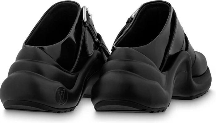 (Women) Louis Vuitton Archlight 1.0 'Black Leather Double Strap Slide' 1ABHXY Lookbook (Women) Louis Vuitton Archlight 1.0 'Black Leather Double Strap Slide' 1ABHXY