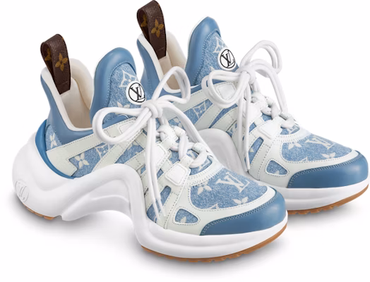 (W) Louis Vuitton Archlight 1.0 'Biru Putih' Sneakers 1AB30R Order (W) Louis Vuitton Archlight 1.0 'Biru Putih' Sneakers 1AB30R