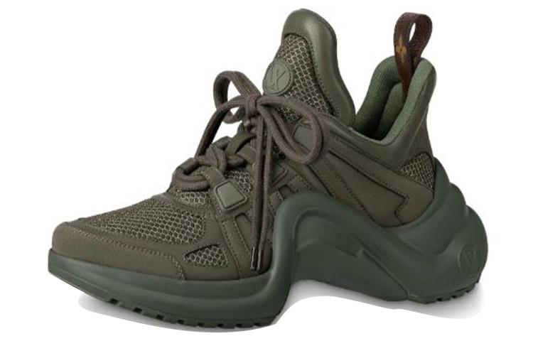 (Women) Louis Vuitton Archlight 1.0 Sneakers 'Olive Green' 1A8822