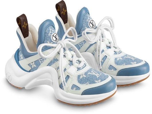 (W) Louis Vuitton Archlight 1.0 Sneakers 'Denim Monogram' 靴 1AB30Q Order (W) Louis Vuitton Archlight 1.0 Sneakers 'Denim Monogram' 靴 1AB30Q