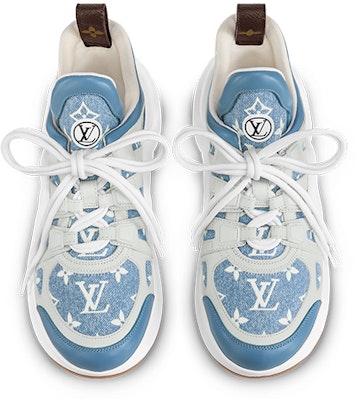 (W) Louis Vuitton Archlight 1.0 Sneakers 'Denim Monogram' 靴 1AB30Q Lookbook (W) Louis Vuitton Archlight 1.0 Sneakers 'Denim Monogram' 靴 1AB30Q