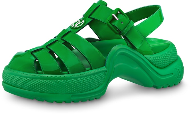 (Women) Louis Vuitton Archlight 1.0 'Green Buckle Sandal' 1AB17J Buy (Women) Louis Vuitton Archlight 1.0 'Green Buckle Sandal' 1AB17J