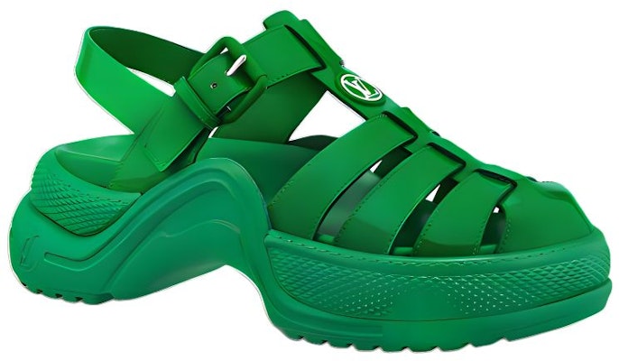 (Women) Louis Vuitton Archlight 1.0 'Green Buckle Sandal' 1AB17J Order (Women) Louis Vuitton Archlight 1.0 'Green Buckle Sandal' 1AB17J