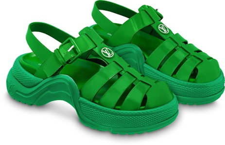 (W) Sandal Louis Vuitton Archlight 1.0 'Green Buckle' 1AB17J Lookbook (W) Sandal Louis Vuitton Archlight 1.0 'Green Buckle' 1AB17J