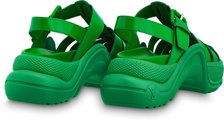 (Women) Louis Vuitton Archlight 1.0 'Green Buckle Sandal' 1AB17J Shop (Women) Louis Vuitton Archlight 1.0 'Green Buckle Sandal' 1AB17J