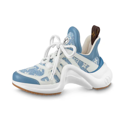 (W) LV Archlight 1.0 Sneakers 'Blue Denim Monogram'
