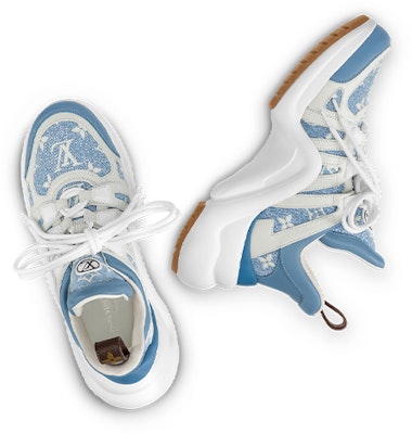 (W) Louis Vuitton Archlight 1.0 Sneakers 'Monogram Biru Denim' 1ABP7A Purchase (W) Louis Vuitton Archlight 1.0 Sneakers 'Monogram Biru Denim' 1ABP7A