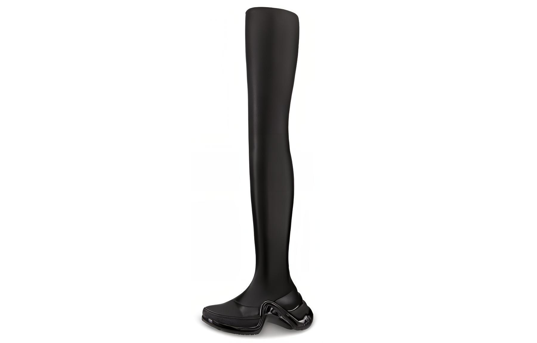(Women) Louis Vuitton Archlight 1.0 'Over-The-Knee Flat Boot Black' 1A52MV