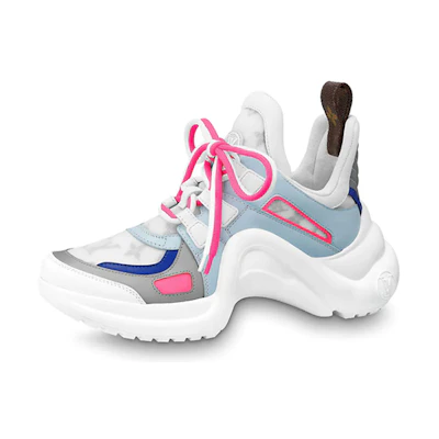 (W) LV LV Archlight Sports Shoes Pink/White/Blue