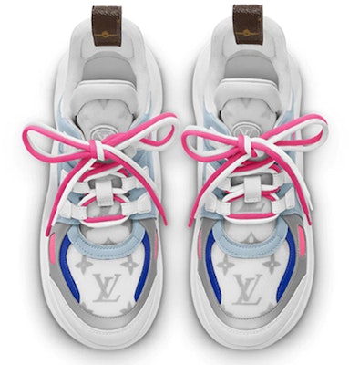 (W) Louis Vuitton LV Archlight Sepatu Olahraga Pink/Putih/Biru 1A65K6 Shop (W) Louis Vuitton LV Archlight Sepatu Olahraga Pink/Putih/Biru 1A65K6