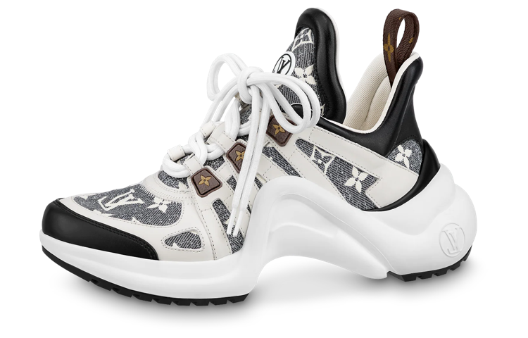 (Women) Louis Vuitton Archlight 1.0 'White Grey Brown' 1AAW36