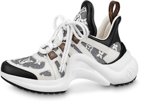 (Women) Louis Vuitton Archlight 1.0 'White Grey Brown' 1AAW36 (Women) Louis Vuitton Archlight 1.0 'White Grey Brown' 1AAW36