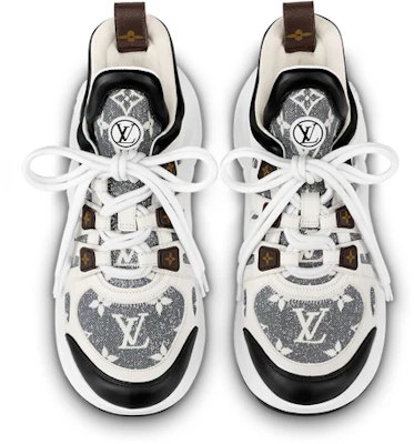 (W) Louis Vuitton Archlight 1.0 ''Wit Grijs Bruin'' 1AAW36 Shop (W) Louis Vuitton Archlight 1.0 ''Wit Grijs Bruin'' 1AAW36