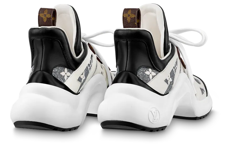 Purchase (W) Louis Vuitton Archlight 1.0 ''Wit Grijs Bruin'' 1AAW36