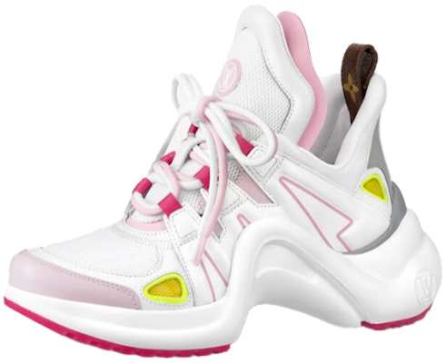 (Women) Louis Vuitton Archlight 1.0 Sneakers 'White Pink Red' 1A9511 Buy (Women) Louis Vuitton Archlight 1.0 Sneakers 'White Pink Red' 1A9511
