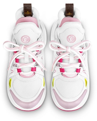 (Women) Louis Vuitton Archlight 1.0 Sneakers 'White Pink Red' 1A9511 Shop (Women) Louis Vuitton Archlight 1.0 Sneakers 'White Pink Red' 1A9511