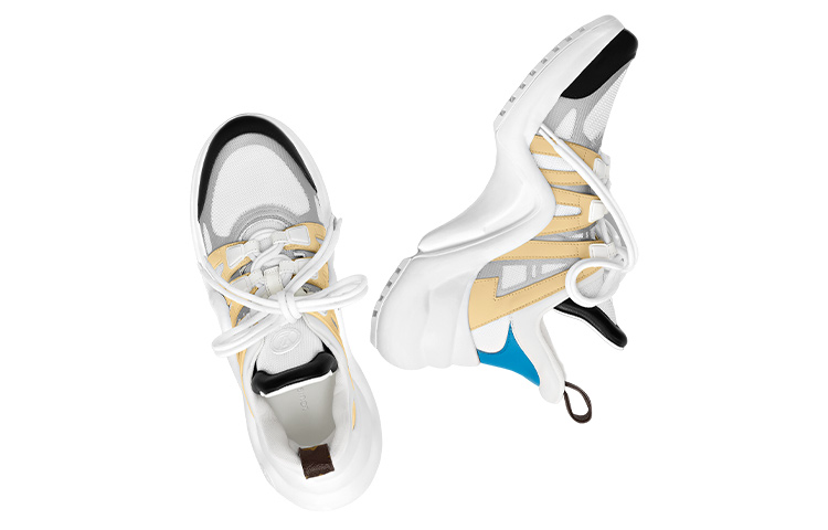 Lookbook (W) Louis Vuitton Archlight 1.0 ''Blanc Jaune'' 1ABI6J