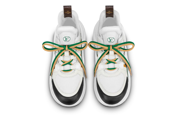 Lookbook (W) Louis Vuitton Archlight 1.0 Baskets ''Vert Jaune Noir'' 1A9ODU