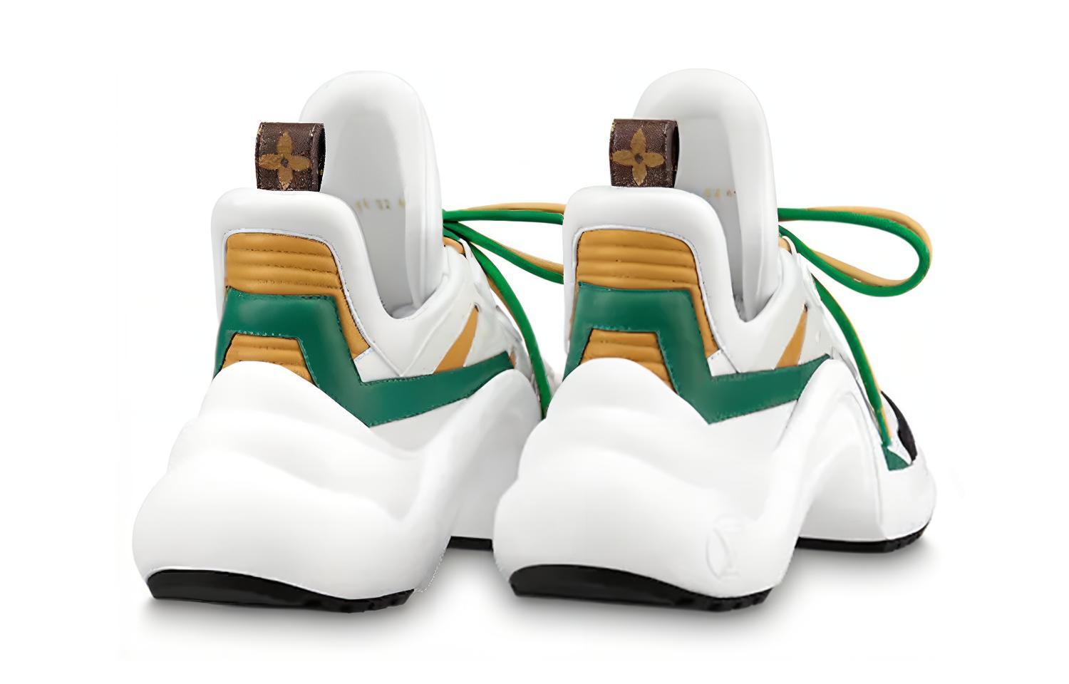 (W) LV Archlight 1.0 Archlight Sneakers 'Green Yellow Black' 圖 4