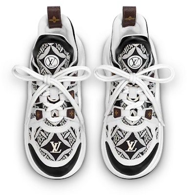(W) Sepatu Louis Vuitton Archlight 1.0 'Hitam Putih Monogram' 1A8UPH Lookbook (W) Sepatu Louis Vuitton Archlight 1.0 'Hitam Putih Monogram' 1A8UPH