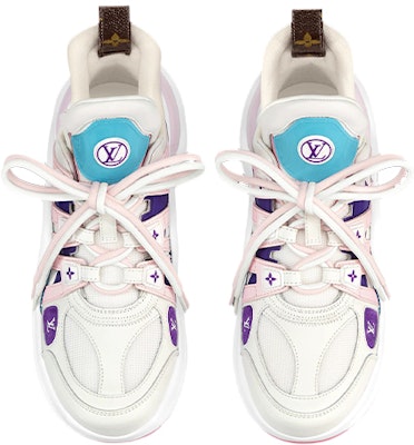 (Women) Louis Vuitton Archlight 1.0 Sneakers 'White Purple Pink' 1A9S78 Shop (Women) Louis Vuitton Archlight 1.0 Sneakers 'White Purple Pink' 1A9S78