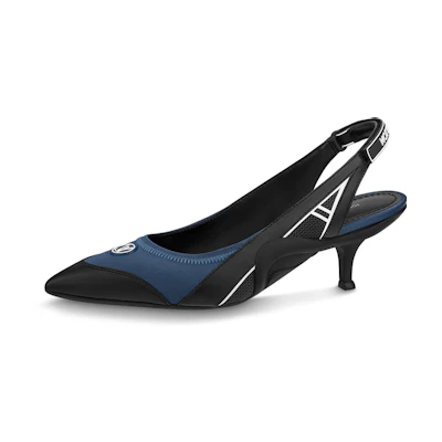 (W) LV Archlight 1.0 Nautical Slingback Pumps 'Blue Black'