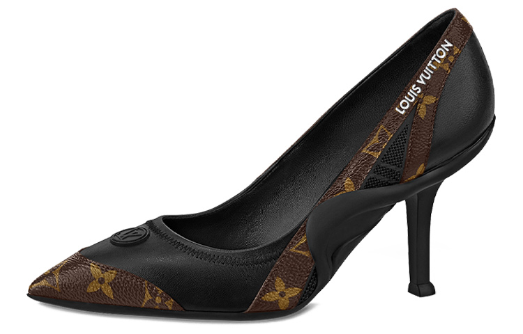 (Women) Louis Vuitton Archlight 1.0 Pumps 'Brown Monogram with Black' 1AAW8X