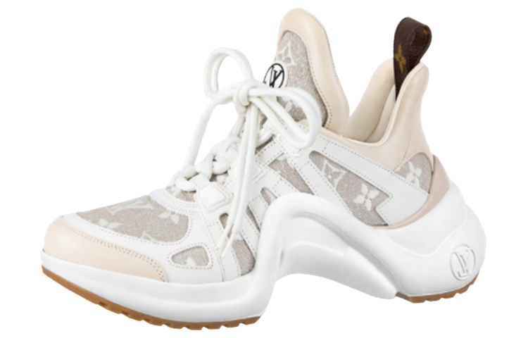 (Women) Louis Vuitton Archlight 1.0 Sneakers 'Beige Monogram' 1AB318