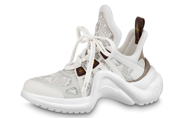 (Women) Louis Vuitton Archlight 1.0 Sneakers 'Beige with Monogram' 1AAIX1