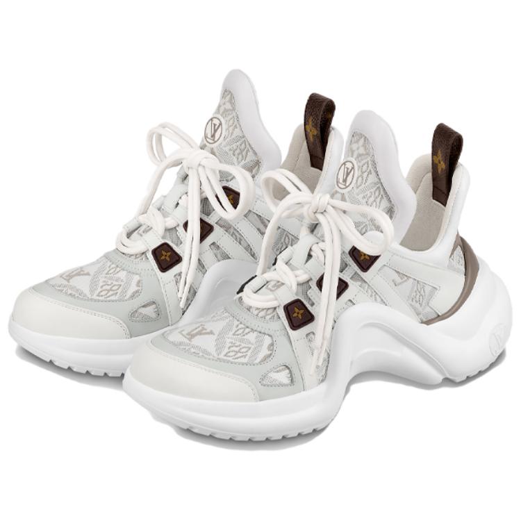 Order (W) Louis Vuitton Archlight 1.0 Sneaker ''Beige mit Monogramm'' 1AAIX1