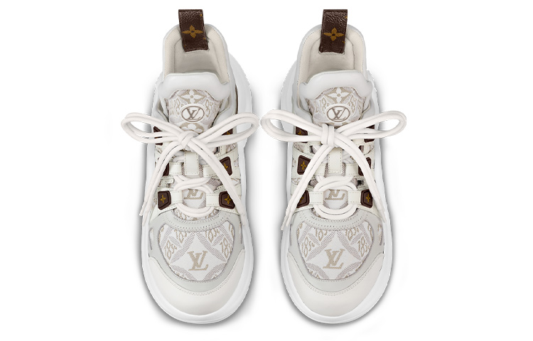 Shop (W) Louis Vuitton Archlight 1.0 Sneaker ''Beige mit Monogramm'' 1AAIX1