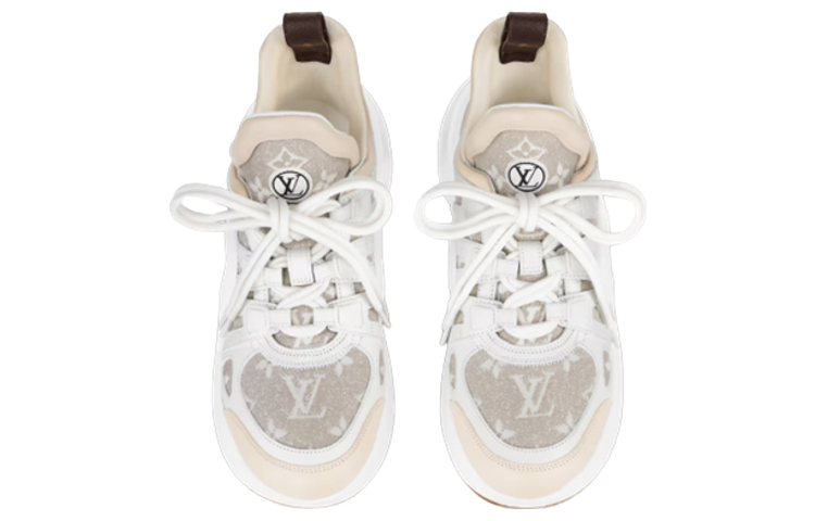 Shop (W) Louis Vuitton Archlight 1.0 Sneaker ''Beige Monogram'' 1AB318