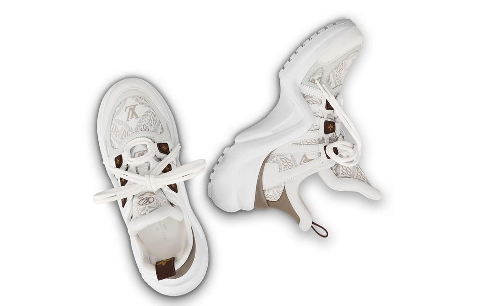 (W) LV Archlight 1.0 Sneakers 'Beige' 圖 4