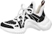 (W) Louis Vuitton Archlight 1.0 Sneakers 'Hitam Monogram' 1ABHNZ