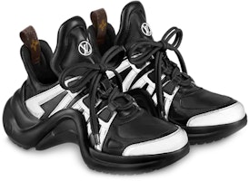 (W) Louis Vuitton Archlight 1.0 Sneakers 'Hitam' 1A9SG0 Lookbook (W) Louis Vuitton Archlight 1.0 Sneakers 'Hitam' 1A9SG0