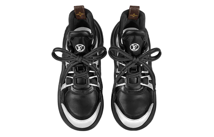 Shop (W) Louis Vuitton Archlight 1.0 Sneakers 'Hitam' 1A9SG0
