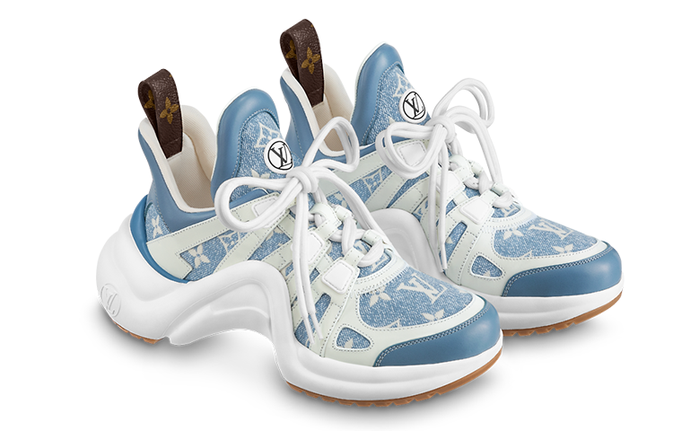 Order (W) Louis Vuitton Archlight 1.0 Baskets ''Monogram Bleu Denim'' 1ABP7A