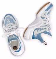 Purchase LOUIS VUITTON Archlight 1.0 圓頭繫帶 低筒 休閒生活鞋 女款 藍色