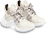(W) Louis Vuitton Archlight 1.0 Sneakers 'Putih Krim dengan Reben Plaid' 1AB43V