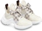 Lookbook (W) Louis Vuitton Archlight 1.0 Sneakers 'Putih Krim dengan Reben Plaid' 1AB43V