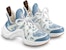 (W) Louis Vuitton Archlight 1.0 Sneakers 'Denim Monogram' 靴 1AB30Q