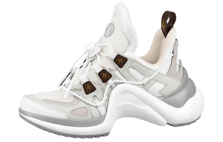 (Women) Louis Vuitton Archlight 1.0 Sneakers 'Grey Beige' 1A9RTH