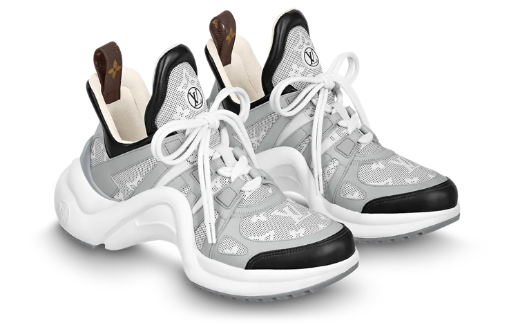 Order (W) Sepatu Louis Vuitton Archlight 1.0 'Abu-Abu' 1AAM3C